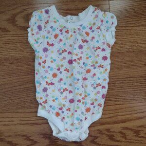 12 M | Floral Onesie | Garanimals